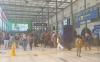 4,3 Ribu Pemudik Kembali Injakkan Kaki Jakarta Lewat Stasiun Senen Hari Ini. (Foto: Arya Ravato/MPI)