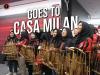 Ketika Alunan Musik Angklung Membahana di Markas AC Milan. (Foto: Instagram/Angklung Indonesia)