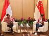 Sandiaga Uno bertemu Menteri Komunikasi dan Informatika (Menkominfo) Singapura Josephine Teo membahas pentingnya memperkuat kerja sama konektivitas digital.