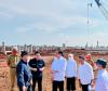 Tinjau KITB, Jokowi: Industri Raksasa Ada di Sini dan Membuka Banyak Lapangan Kerja (FOTO: MNC Media)