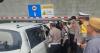 Heboh Girder Kereta Cepat Mepet ke Jembatan, Polisi: Hanya Sementara. (Foto: MNC Media)