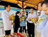 Tinjau Bendungan Sepaku Semoi, Jokowi Disuguhi Es Kelapa Muda  (Dok.Ist)