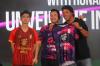 Raffi Ahmad menghadirkan Ronaldinho dalam acara launching RANS Nusantara FC di kawasan Sudirman, Jakarta Pusat, Jumat (24/6/2022).