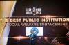 Sandiaga Uno meraih penghargaan sebagai ‘The Best State Institution in Social Welfare Enhancement’ dalam ajang iNews Maker Awards 2022.