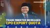 Trade Minister Increases CPO Export Quota.(SUMBER : IDX CHANNEL)