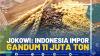 Jokowi: Indonesia Impor Gandum 11 Juta Ton.(SUMBER : IDX CHANNEL)