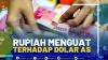 Rupiah Menguat Terhadap Dolar AS.(SUMBER : IDX CHANNEL)