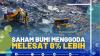 Saham Bumi Menggoda Melesat 8% Lebih.(SUMBER : IDX CHANNEL)