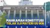 Mahkamah Konstitusi Tolak Uji Materi UU IKN,(SUMBER: IDX CHANNEL)