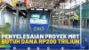 Penyelesaian Proyek MRT Butuh Dana Rp200 Triliun.(SUMBER : IDX CHANNEL)