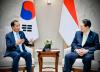 Bertemu Jokowi, Presiden Korsel Ajak Indonesia Kerja Sama Kendaraan Listrik. (Foto: MNC Media)