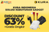 Yuk Cari Kebutuhan Gadget di Kura Indonesia, Diskon hingga 63 Persen di AladinMall by Mister Aladin! (FOTO:MNC Media)