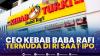 CEO Kebab Baba Rafi, Termuda di RI saat IPO.(SUMBER : IDX CHANNEL)