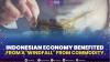 Indonesian Economy Benefited From A`Windfall` From Commodity