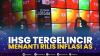 IHSG Tergelincir, Menanti Rilis Inflasi AS.(SUMBER : IDX CHANNEL)