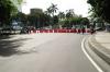 Sejumlah Ruas Jalan Sekitar Istana Ditutup Selama Peringati HUT RI ke-77. (Foto: MNC Media)