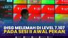 IHSG Melemah di Level 7.107, Pada Sesi II Awal Pekan.(SUMBER : IDX CHANNEL)