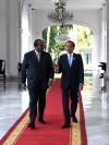 Jokowi Kedatangan Raja Eswatini di Istana Negara, Ini yang Dibahas (FOTO: Dok Ist)
