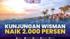 Kunjungan Wisman Naik 2.000 Persen,(Sumber: IDX CHANNEL)