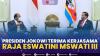 Presiden Jokowi Terima Kerjasama Raja Eswatini Mswati III,(Sumber: IDX CHANNEL)