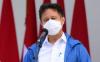 Menkes Imbau Penonton Konser Selalu Pakai Masker (FOTO: MNC Media)