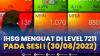 IHSG Menguat di Level 7211, Pada Sesi I 30/08/2022.(SUMBER : IDX CHANNEL)