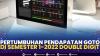 Pertumbuhan Pendapatan GOTO di Semester 1-2022 Double Digit.(SUMBER : IDX CHANNEL)