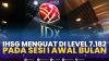 IHSG Menguat di Level 7.182, Pada Sesi I Awal Bulan.(SUMBER : IDX CHANNEL)
