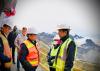 Presiden Joko Widodo akhirnya tiba di Grasberg pada Kamis, 1 September 2022, pukul 08.15 Waktu Indonesia Timur (WIT)
