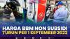 Harga BBM Non Subsidi Turun Per 1 September 2022,(Sumber: IDX CHANNEL)