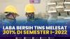 Laba Bersih TINS Melesat 301% di Semester I-2022.(SUMBER : IDX CHANNEL)