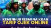 Kemenhub Resmi Naikkan Tarif Ojek Online.(SUMBER : IDX CHANNEL)