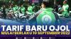 Tarif Baru Ojol, Mulai Berlaku 10 September 2022.(SUMBER : IDX CHANNEL)