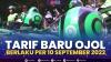 Tarif Baru Ojol Berlaku per 10 September 2022,(Sumber: IDX CHANNEL)