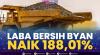 Laba Bersih BYAN Naik 188,01%.(SUMBER : IDX CHANNEL)