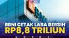 BBNI Cetak Laba Bersih Rp8,8 Triliun