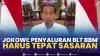 Jokowi: Penyaluran BLT BBM Harus Tepat Sasaran,(Sumber: IDX CHANNEL)