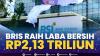 BRIS Raih Laba Bersih Rp2,13 Triliun,(Sumber: IDX CHANNEL)