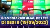 IHSG Berakhir Hijau ke 7.195, di Sesi II (19/09/2022),(Sumber: IDX CHANNEL)
