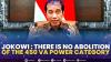 Jokowi: There Is No Abolition Of The 450 VA Power Category. (SUMBER : IDX CHANNEL)