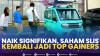 Naik Signifikan, Saham SLIS Kembali Jadi Top Gainers. (SUMBER : IDX CHANNEL)