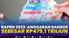 RAPBN 2023: Anggaran Bansos Sebesar Rp479,1 Triliun. (SUMBER : IDX CHANNEL)