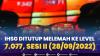 IHSG Ditutup Melemah ke Level 7.077, Sesi II (28/09/2022),(Sumber: IDX CHANNEL)