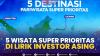 5 Wisata Super Prioritas di Lirik Investor Asing,(Sumber : IDX CHANNEL)