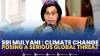 Sri Mulyani : Climate Change Posing A Serious Global Threat. (SUMBER : IDX CHANNEL)