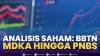 Analisis Saham: BBTN, MDKA Hingga PNBS,(Sumber: IDX CHANNEL)