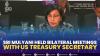 Sri Mulyani Held Bilateral Meetings With us Treasury Secretary,(Sumber: IDX CHANNEL)