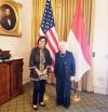 Sri Mulyani Bertemu Janet Yellen di AS, Apa yang Dibahas? (FOTO:Dok IG Sri Mulyani)