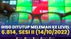 IHSG Ditutup Melemah ke Level 6.814, Sesi II (14/10/2022),(Sumber: IDX CHANNEL)