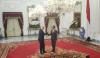 Jokowi Sambut Presiden FIFA di Istana Merdeka (Foto: MPI)